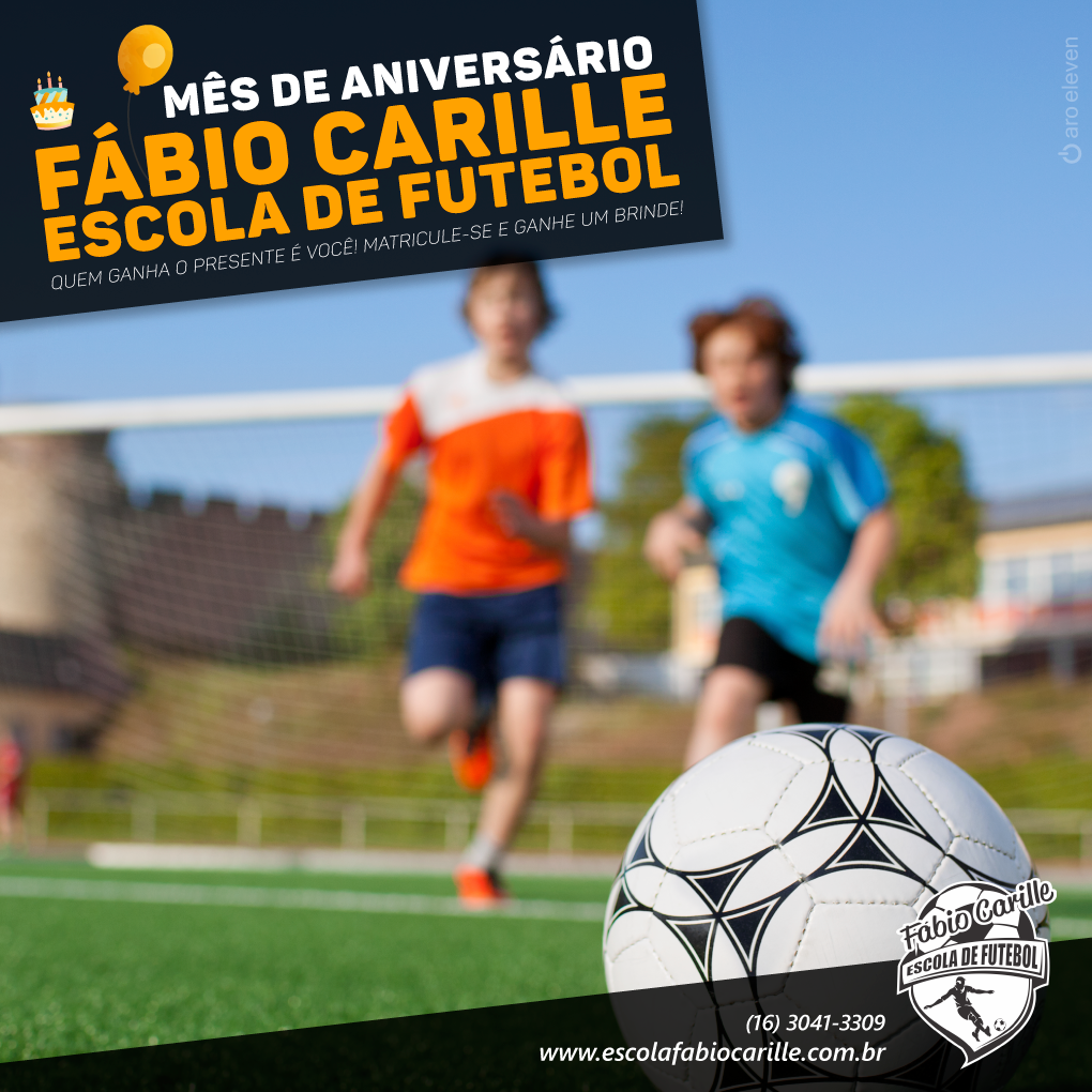 Aniversário da Fábio Carille Escola de Futebol