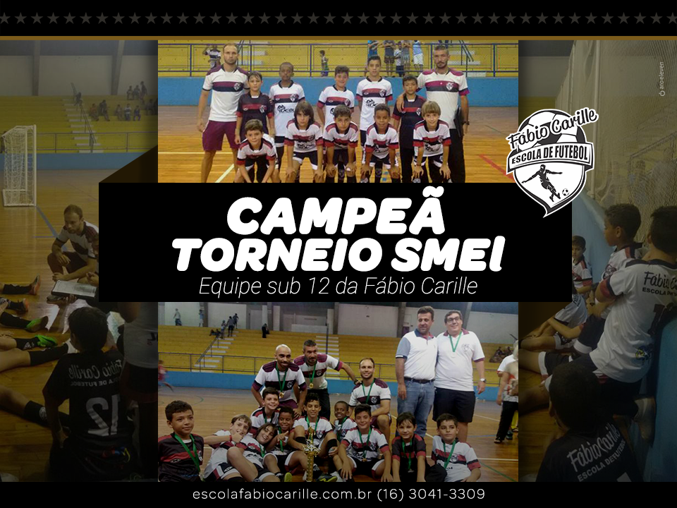 Categoria Sub 12 da Fábio Carille é campeã do torneio Smel