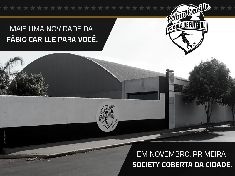 Em novembro, primeira society coberta da cidade