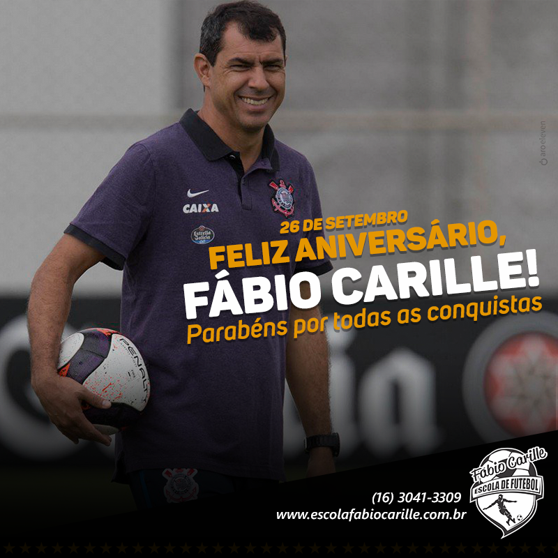 Feliz aniversário, Fábio Carille!